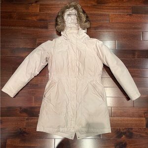 The North Face full length winter coat